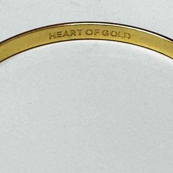 Kate Spade, Two New Bangles. Black & Gold Bow and Gold Bangle - Picture 3 of 9